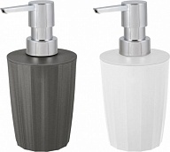 Дозатор для жидкого мыла Keeplex коллекция Rock'n'Roll, хромированная помпа, soft-touch, 0,34л, 85х77х162 (KL3416)